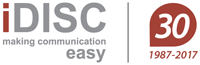 Logo iDISC - Making Communication Easy